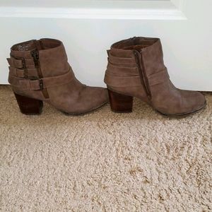 Madden Girl Brown/Tan Booties